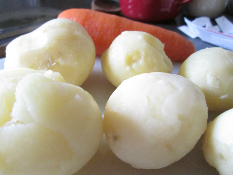 Boiled Potatoes and Carrots