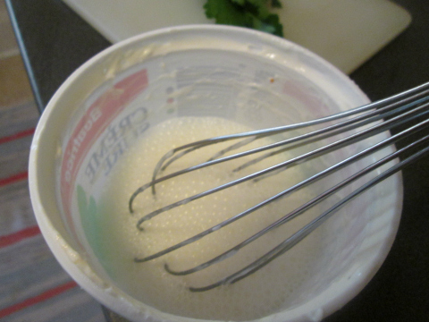 Adding Water To Sour Cream