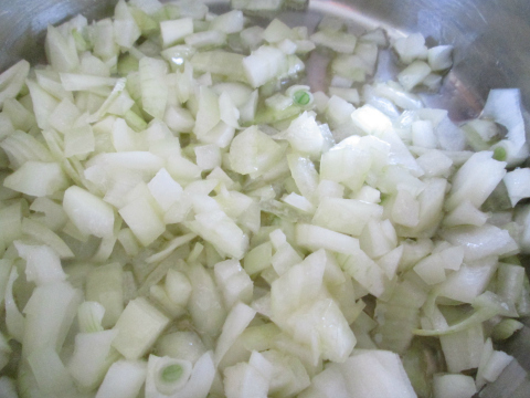 Chopped Onion Chicken ala King