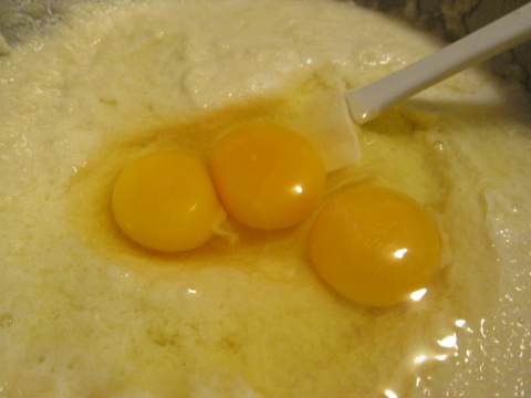 Eggs for Potato Pancake Recipe