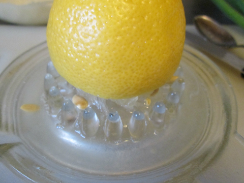 Making Lemon Juice