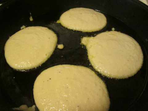 Making Potato Pancakes