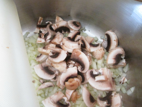 Mushrooms with Onions