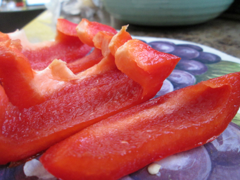 Red Pepper Strips