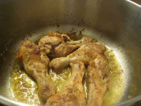 Sauted Chicken Legs