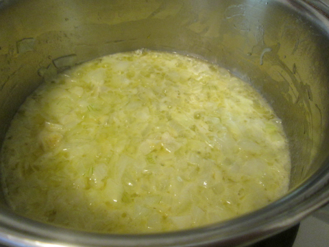 Sauteing Onions in Butter