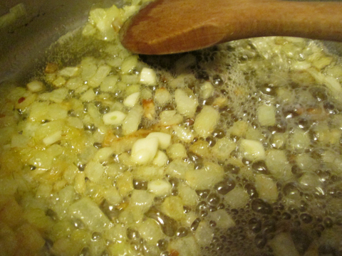 Sauteing Onions