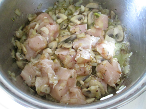 Sauteing with Chicken Now!