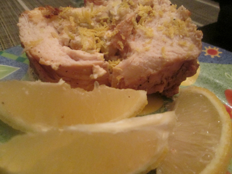 Stuffed Chicken Breasts with Lemon  