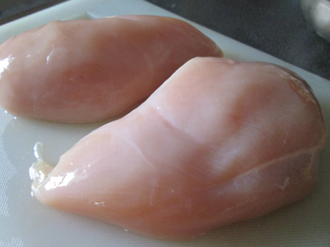 Two Fresh Chicken Breasts