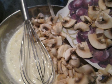 Mushrooms and Sour Cream