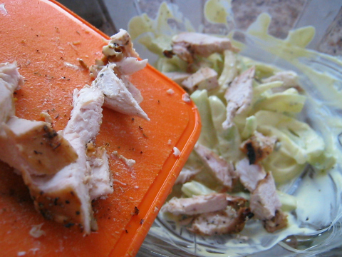 Adding Chicken