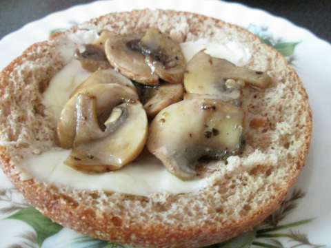 Adding Sauteed Mushrooms