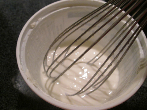 Adding Water to Sour Cream