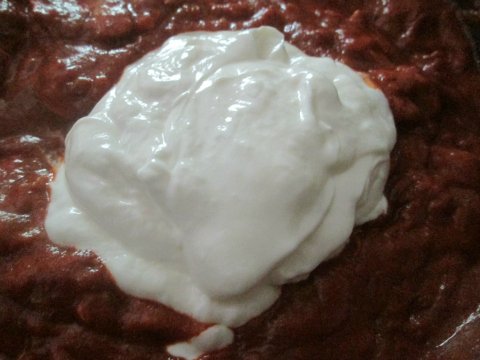 Adding Sour Cream