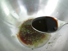 Adding the Soy Sauce