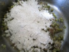 Adding the ala King Flour