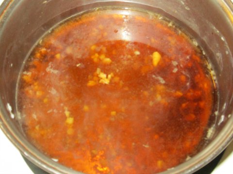 Adobo Chicken Broth