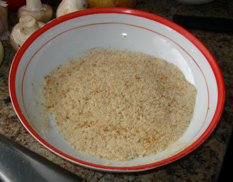 Bread Crumbs for Chicken Kabobs  