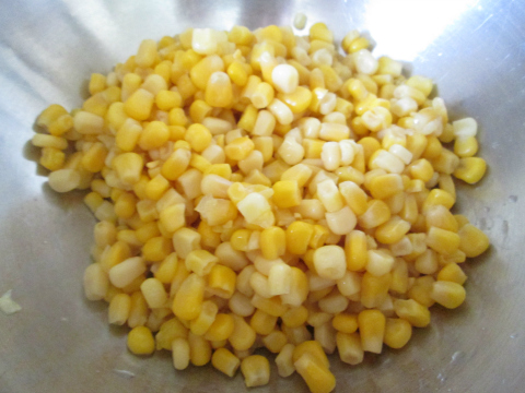 Canned Corn for My Best Egg Salad