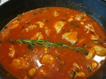 Chicken Casserole with Rosemary