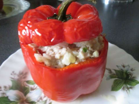Chicken Stuffed Pepper Recipe