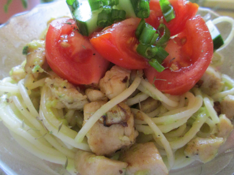 Chicken Tomato Pasta Dinner