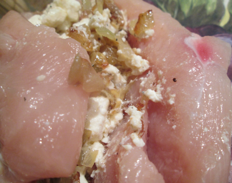 Chicken Breasts Stuffed With Feta 