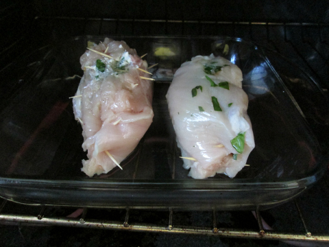 Chicken Rolls in Oven