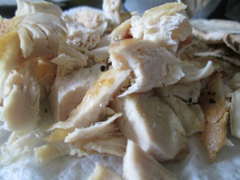 Chopped BBQ Chicken Breasts