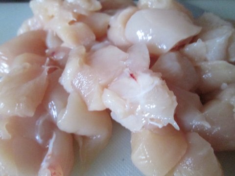 Chopped Chicken Breasts