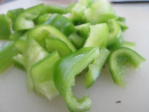 Chopped Green Pepper