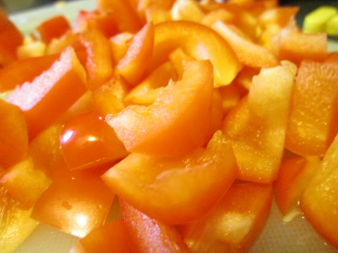 Chopped Red Peppers