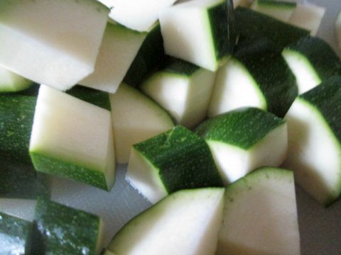 Chopped Zucchini