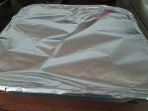 Covering With Aluminum Foil