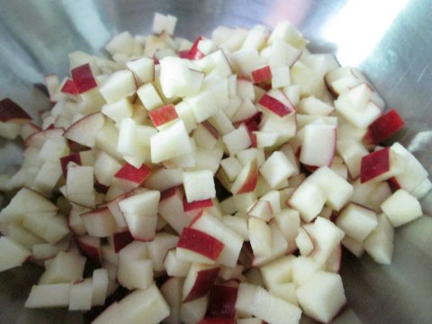 Diced Sliced Apples!