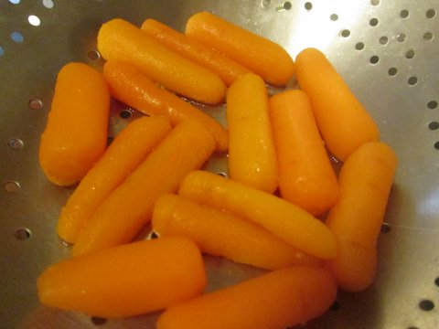Draining Carrots