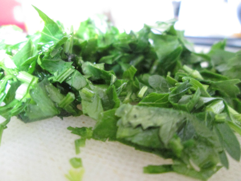 Freshly Chopped Parsley