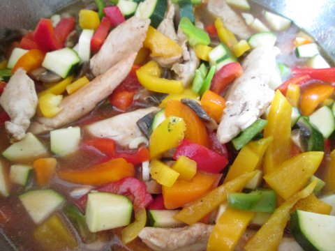 Getting It All Ready For Baking