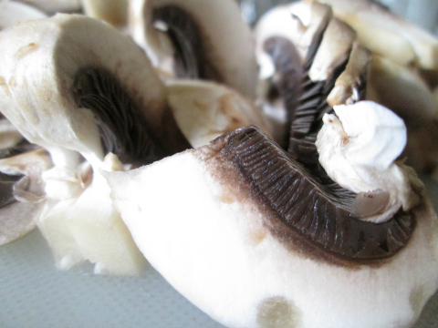 Gorgeous Sliced Mushrooms