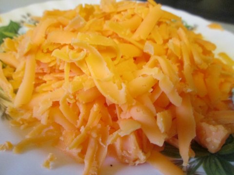 Grated Cheddar