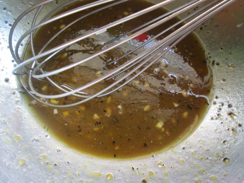 Mixing the Dressing Well
