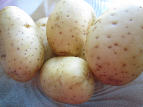 Potatoes For Garlic Chicken