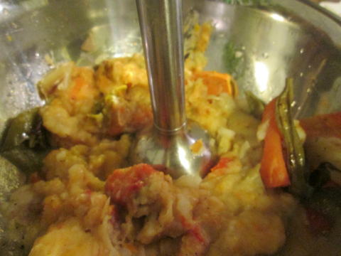 Pureeing Veggies