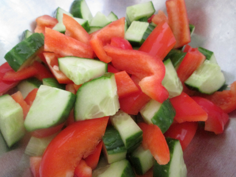 Salad ala King - or Chef!