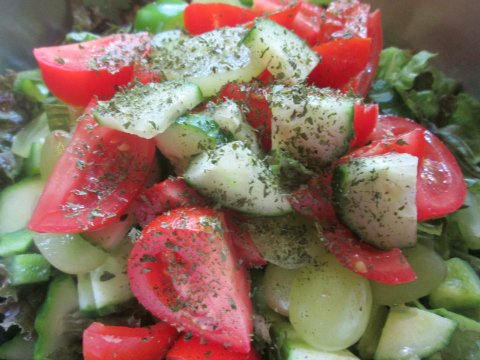 Salad for Chicken Cordon Bleu Recipe