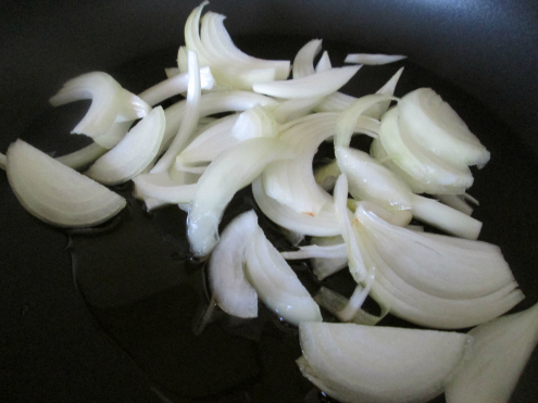 Sauteing Onions