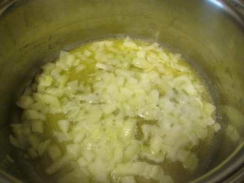 Sauteing Onions in Butter