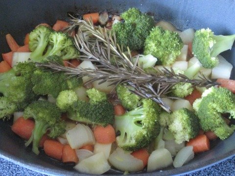 Sauteing the Veggies