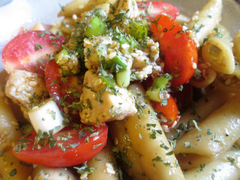Sesame Chicken Pasta Salad